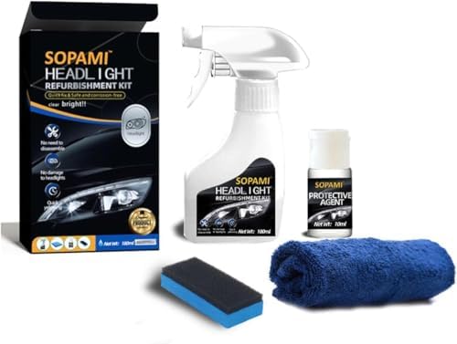 Automotive Headlight Restoration Kit