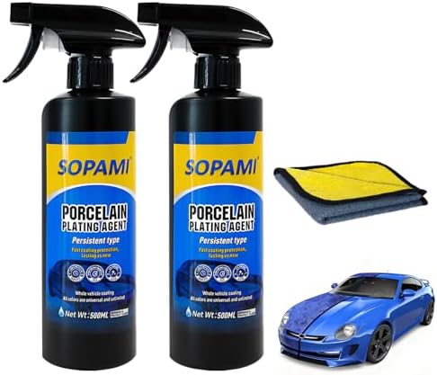 Ceramic Spray Coating 2-Pack with Towel