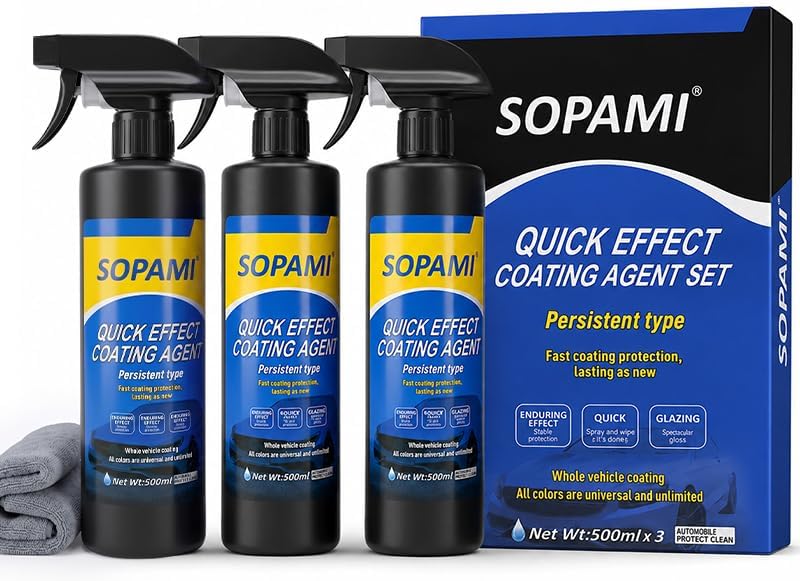 Ceramic Spray Coating 3-in-1 Detailer