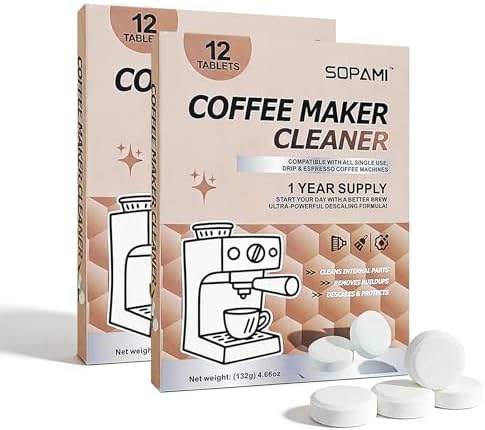 Coffee Maker Descaler Tablets
