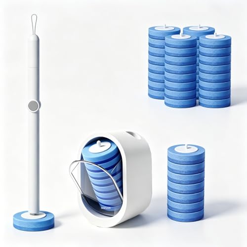Disposable Toilet Cleaning System, 16 Refills