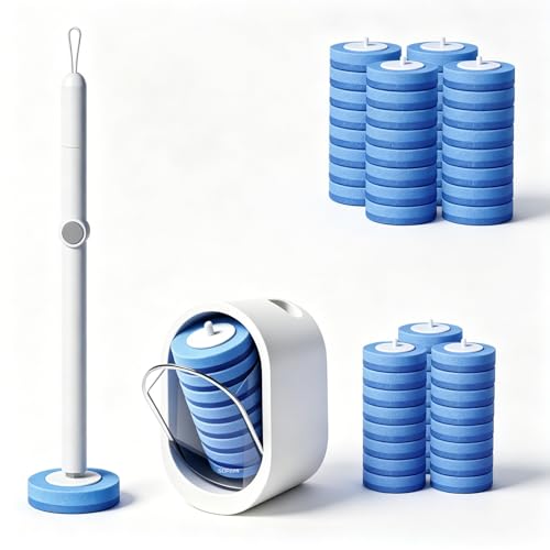 Disposable Toilet Cleaning System, 32 Refills