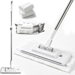 Enlarged Snap Grip Flat Floor Mop