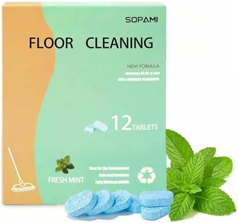 Floor Cleaning Tablets 12-Count Mint