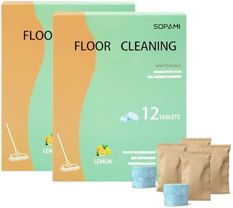 Floor Cleaning Tablets 24-Count Lemon