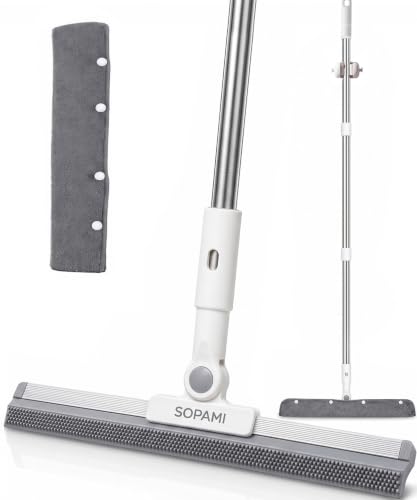 Floor Squeegee Broom for Hard Floors