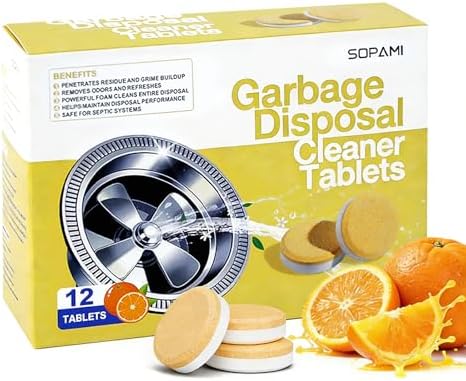 Garbage Disposal Tablets 12-Pack