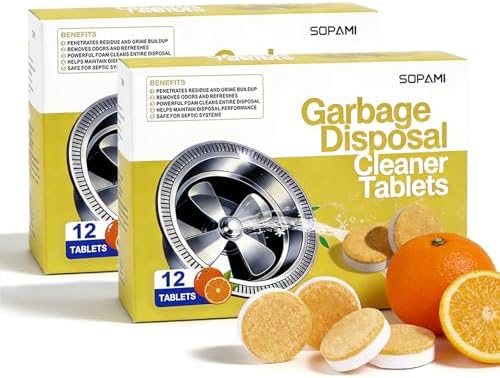 Garbage Disposal Tablets 24-Pack
