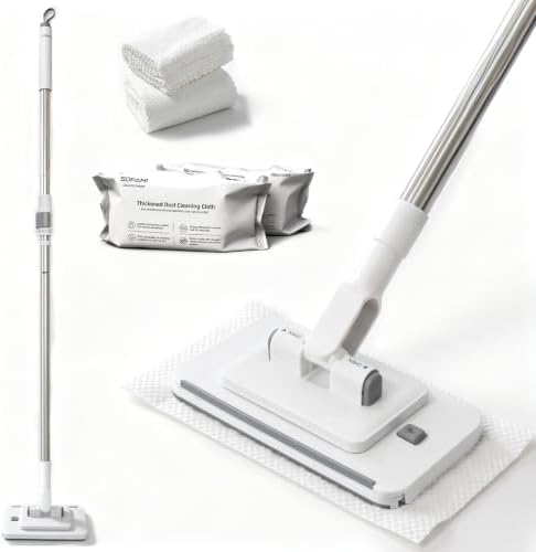 Upgraded Snap Grip Mop 55 Inch