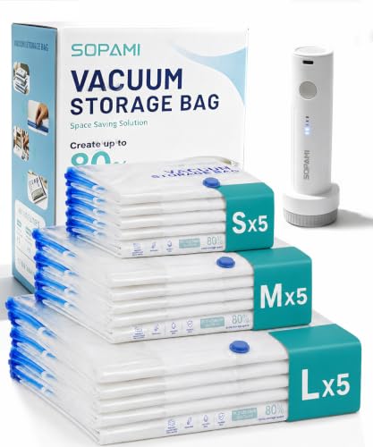 Vacuum Storage Bags 15-Pack